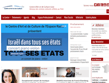 Tablet Screenshot of culture-juive.fr